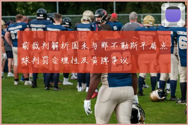 前裁判解析国米与那不勒斯平局点球判罚合理性及黄牌争议
