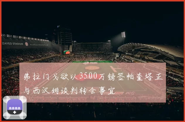 弗拉门戈欲以3500万镑签帕奎塔正与西汉姆谈判转会事宜