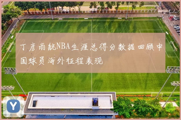 丁彦雨航NBA生涯总得分数据回顾中国球员海外征程表现