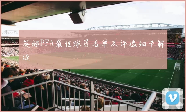 英超PFA最佳球员名单及评选细节解读